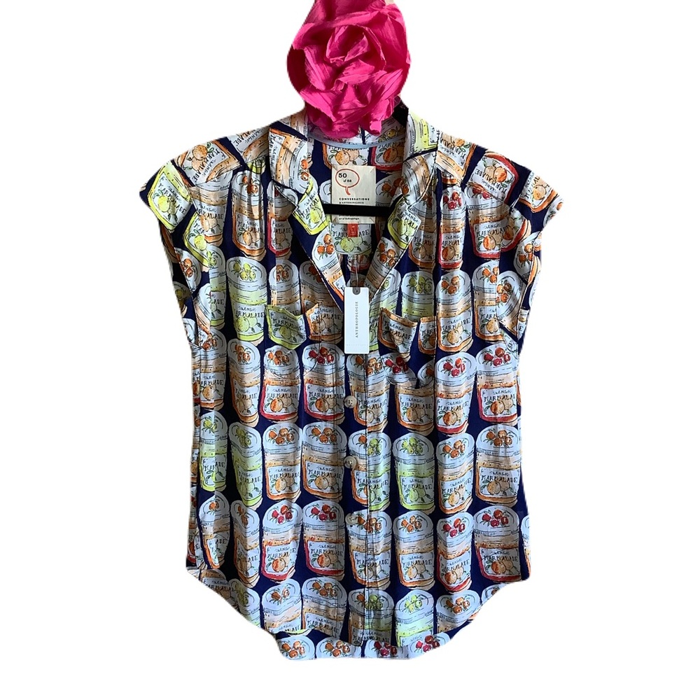 Anthro blouse - perfect for summer NWT